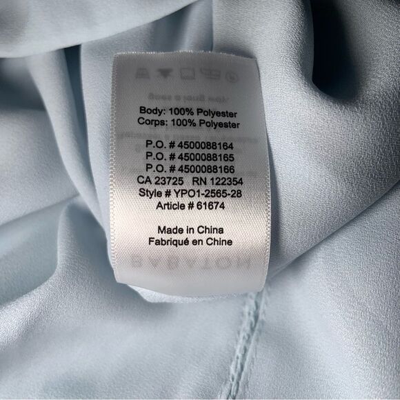 Sz Small Aritzia Babaton Light Blue Tank Blouse Top - Picture 10 of 10